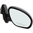 Passenger Side Mirror, Power Adjust, Manual Folding, Heated, Textured Black, No Signal Light, No Memory, No Puddle Light, No Auto-Dimming, No Blind Spot Feature, 4 Cyl., 1.8L Engine