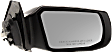 Coupe Passenger Side Mirror, Power Adjust, Non-Heated, Manual Folding, Paintable, No Signal Light, Without Memory Recall, No Puddle Light, No Auto-Dimming, No Blind Spot Feature