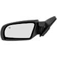 2010 Nissan Altima - Driver Side Mirror, 2-Door, Power Adjust, Heated, Paintable, Manual Folding, In-housing Signal Light, No Blind Spot Feature, No Memory, No Puddle Light, No Auto-Dimming, Coupe