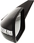 2010 Nissan Altima - Driver Side Mirror, 2-Door, Power Adjust, Heated, Paintable, Manual Folding, In-housing Signal Light, No Blind Spot Feature, No Memory, No Puddle Light, No Auto-Dimming, Coupe