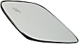 Driver Side Mirror Glass, Heated, No Blind Spot Feature