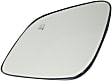 Driver Side Mirror Glass, Heated, No Blind Spot Feature