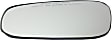 2011 Nissan Xterra - Mirror Glass Passenger Side, For Models With Non-Towing Mirror, Non-Heated, No Blind Spot Feature, No Signal Light