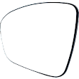 Driver Side Mirror Glass, Heated, No Blind Spot Feature