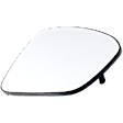 Passenger Side Mirror Glass, Heated, No Blind Spot Feature