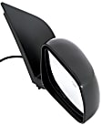 Passenger Side Mirror, Power, Manual Folding, Heated, Paintable, No Signal Light, No Memory, No Puddle Light, No Auto-Dimming, No Blind Spot Feature
