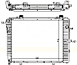 62712A Radiator