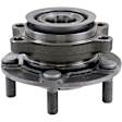WE60491 Front, Driver or Passenger Side Wheel Hub, 4 Lugs