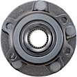 WE60491 Front, Driver or Passenger Side Wheel Hub, 4 Lugs
