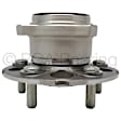 WE60506 Rear, Driver or Passenger Side Wheel Hub, 4 Lugs