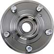 WE60513 Front, Driver or Passenger Side Wheel Hub, 4 Lugs