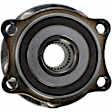 WE60543 Rear, Driver or Passenger Side Wheel Hub, 4 Lugs