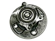 WE60576 Rear, Driver or Passenger Side Wheel Hub, With Bearing, FWD
