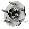 WE60902 Wheel Hub, 3 Lugs