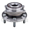 WE60909 Front, Driver or Passenger Side Wheel Hub, 4 Lugs