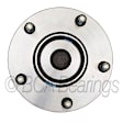 WE60955 Rear, Driver or Passenger Side Wheel Hub, 4 Lugs