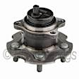 WE60956 Rear, Driver or Passenger Side Wheel Hub, 4 Lugs