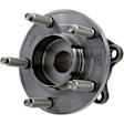 WE60985 Rear, Driver or Passenger Side Wheel Hub, 4 Lugs, AWD