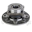 WE60996 Front, Driver or Passenger Side Wheel Hub, 4 Lugs, 4WD