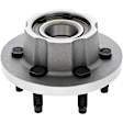 WE61031 Front, Driver or Passenger Side Wheel Hub, 6 Lugs, RWD
