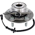 WE61050 Front, Driver or Passenger Side Wheel Hub, 3 Lugs