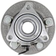 WE61050 Front, Driver or Passenger Side Wheel Hub, 3 Lugs