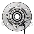 WE61051 Front, Driver Side Wheel Hub, 4 Lugs