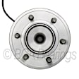 WE61231 Front, Driver or Passenger Side Wheel Hub, 4 Lugs, RWD