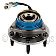 WE61463 Rear, Driver or Passenger Side Wheel Hub, 3 Lugs