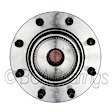 WE61564 Front, Driver or Passenger Side Wheel Hub, 4 Lugs, 4WD