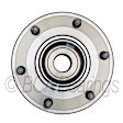 WE61580 Front, Driver or Passenger Side Wheel Hub, 3 Lugs