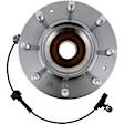 WE61805 Front, Driver or Passenger Side Wheel Hub, 4 Lugs, 4WD