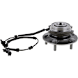 WE61810 Front, Driver or Passenger Side Wheel Hub, 4 Lugs