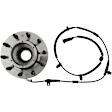 WE61853 Front, Driver or Passenger Side Wheel Hub, 4 Lugs