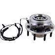 WE61854 Front, Driver or Passenger Side Wheel Hub, 4 Lugs, 4WD