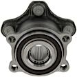 WE61896 Rear, Driver or Passenger Side Wheel Hub, 4 Lugs, AWD