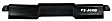 DMC-5760458 Dash - Black, Vinyl, Direct Fit
