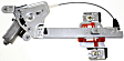 Rear, Passenger Side Window Regulator, Power, Base Model