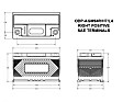 2017 Ram 1500 Tradesman 6 Cyl 3.6L - Battery, Drawing/Positive Side Right; Engine Compartment