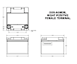 ODS-AGM28L Powersport Battery - Extreme Series, Universal, Sold individually