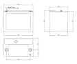 ODS-AGM8E NON-RETURNABLE Battery - Extreme Series, AGM, BCI Group no. BTX9, Sold Individually