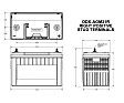 ODX-AGM31R NON-RETURNABLE Battery - Extreme Series, Direct Fit, Sold Individually