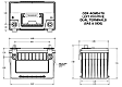 ODX-AGM34 78 Battery - Extreme Series, Direct Fit, Sold individually