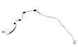 1K0820741BC A/C Refrigerant Hose OE Replacement Series