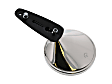 901-731-111-01 Driver or Passenger Side Mirror, Non-Heated, Non-Folding, Chrome, No Signal Light, No Puddle Light, No Blind Spot Feature