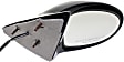 Passenger Side Mirror, Power, Manual Folding, Heated, Paintable, No Signal Light, No Memory, No Puddle Light, No Auto-Dimming, No Blind Spot Feature