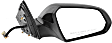 Passenger Side Mirror, Power Adjust, Manual Folding, Heated, Paintable, In-housing Signal Light, No Memory, No Puddle Light, No Auto-Dimming, No Blind Spot Feature