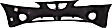 2007 Pontiac Grand Prix Base - Front, Upper and Lower Primed Bumper Cover, For Models Without Special Edition Package