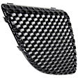Passenger Side Grille, Textured Black, 6 Cyl., 3.8L Engine