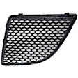 Passenger Side Grille, Textured Black, 6 Cyl., 3.8L Engine